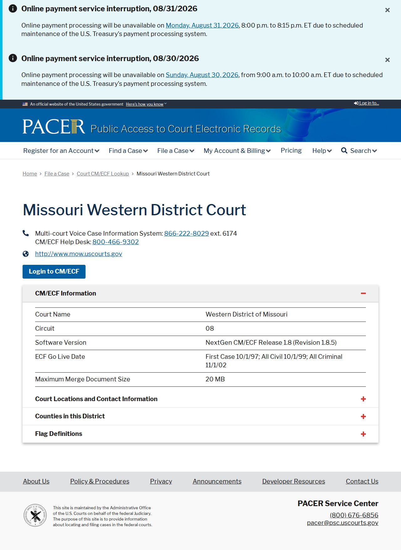 Lohman court docket Western District PACER lookup